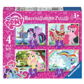 Ravensburger puslespil - 4 in a box med My little pony (MLP:FiM)