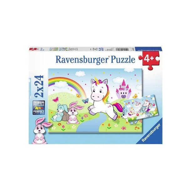 Ravenzburger Puzzle Unicorn 2x24