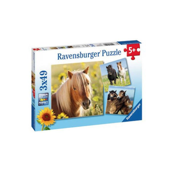 Ravensburger loving horses 3x49