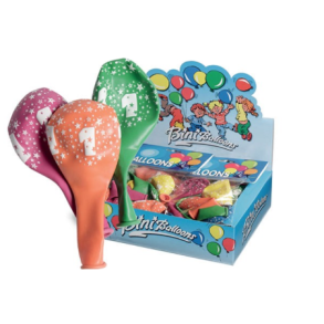 Balloner med 1-tal p