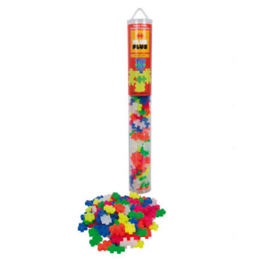 Plus plus - neon mix tube, 100 pcs