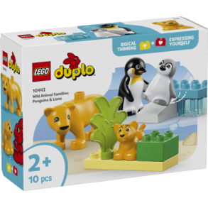 LEGO DUPLO Vilde dyrefamilier: pingviner og l�ver