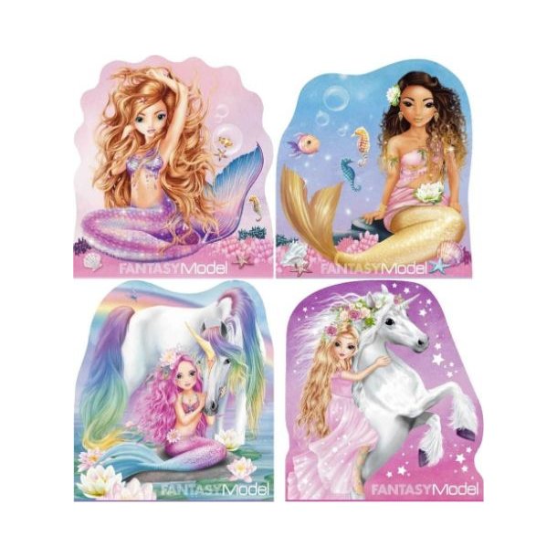 TOPModel Fantasy Mermaid/Unicorn Notesblok