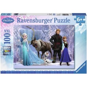 Ravensburger puslespil - 100 brikker med Frost
