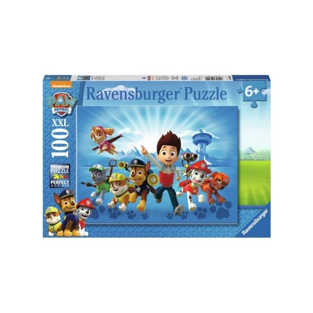 Ravensburger puslespil - 100 brikker med Paw Patrol