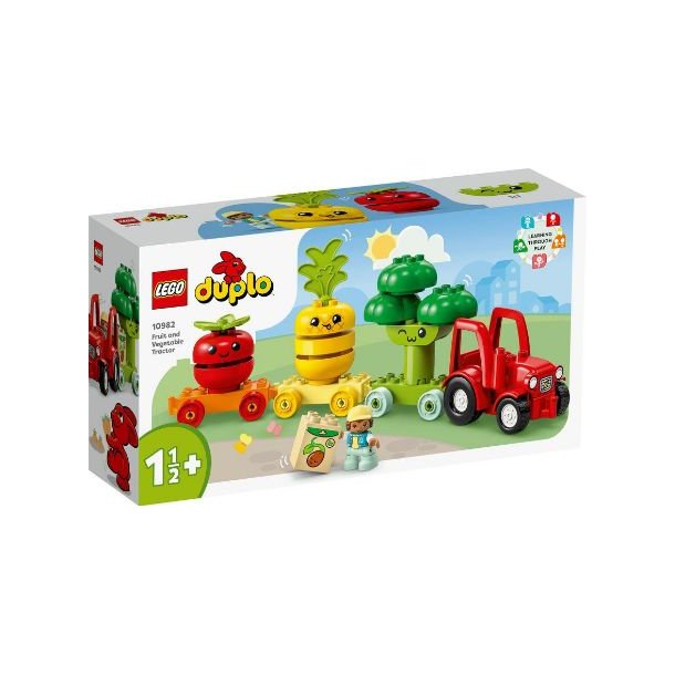 Lego Duplo Traktor med frugt og grntsager