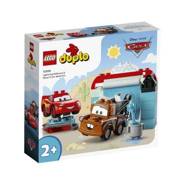 lego duplo Lynet McQueen og Bumles sjove bilvask