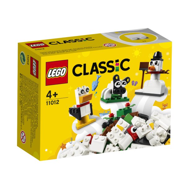 Lego Classic Kreative hvide klodser