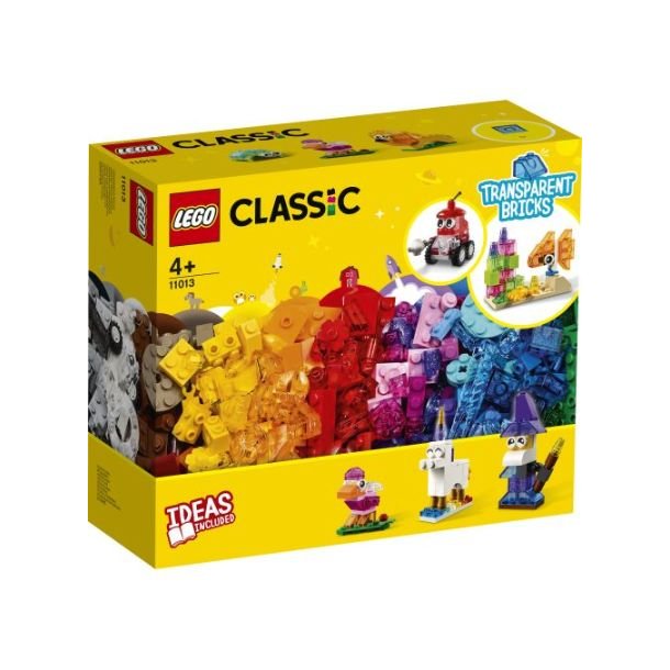 LEGO Classic Kreative gennemsigtige klodser