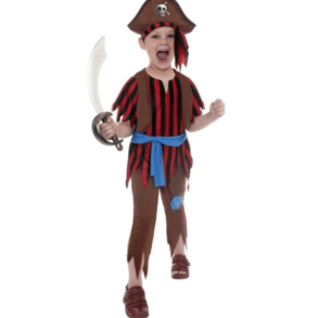 Pirat kostume 10-12 r