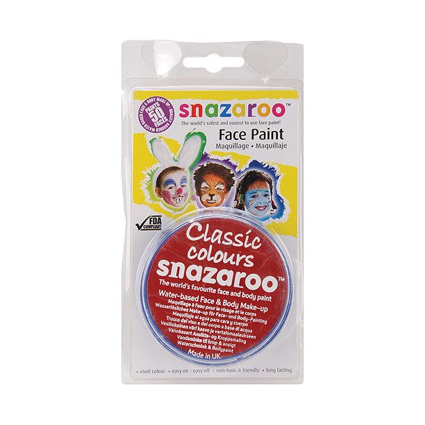 Rd Ansigtsmaling 18ml Snazaroo