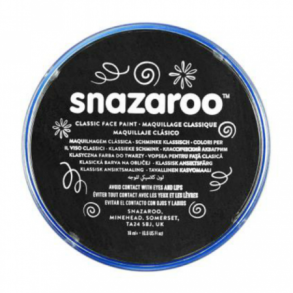 Ansigtsmaling 18ml Sort Snazaroo