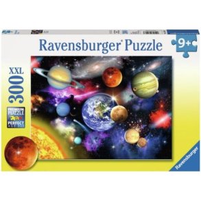 Ravensburger puslespil - 300 brikker med Solsystem