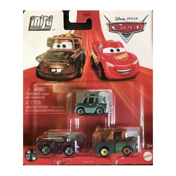 Pixar Cars biler mini racers