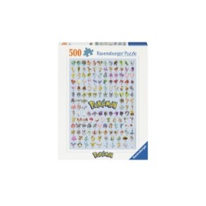 Ravensburger puslespil - 500 brikker med De f�rste 151 Pokemon