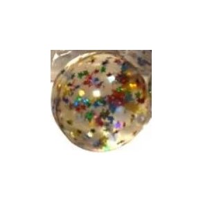 Hoppebold med stjerner -  4,5cm