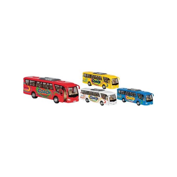 Bus i metal 18cm