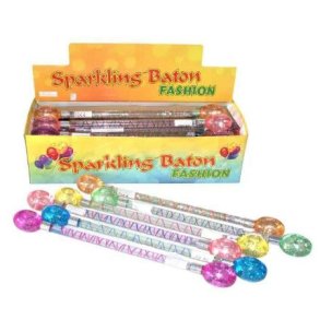 Cheerleaderstang med glitter