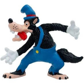 Bullyland Walt Disney store stygge ulv 4,5x8,5x7,7cm