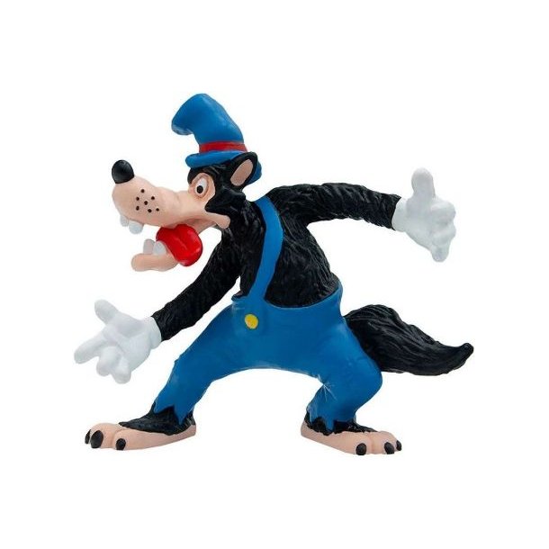 Bullyland Walt Disney store stygge ulv 4,5x8,5x7,7cm