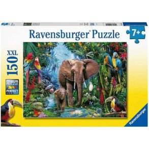 Ravensburger puslespil - 150 brikker med Safari dyr