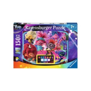 Ravensburger puslespil - 150 brikker med Trolls Sammen er vi strke