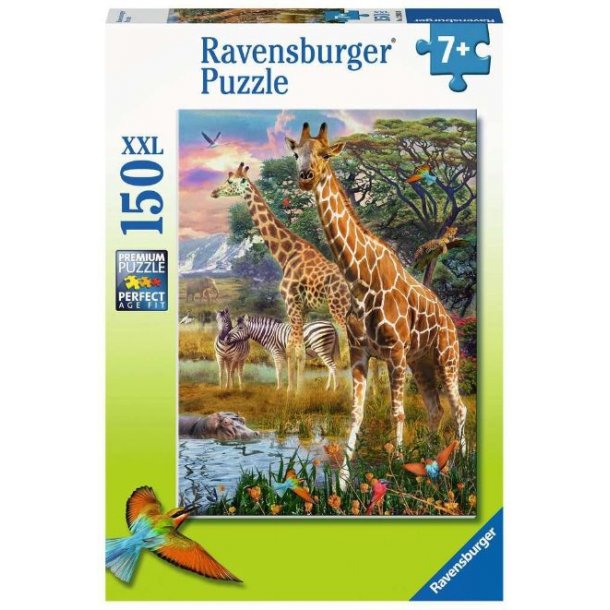 Giraffes in Africa 150p, Ravensburger Puzzle