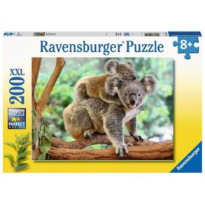 Ravensburger puslespil, 200 brikker med Koala Love
