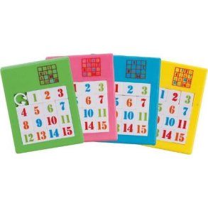 Sliding puzzle - assorterede farver