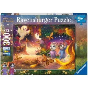 Ravensburger puslespil - 300 brikker med Musse og Helium