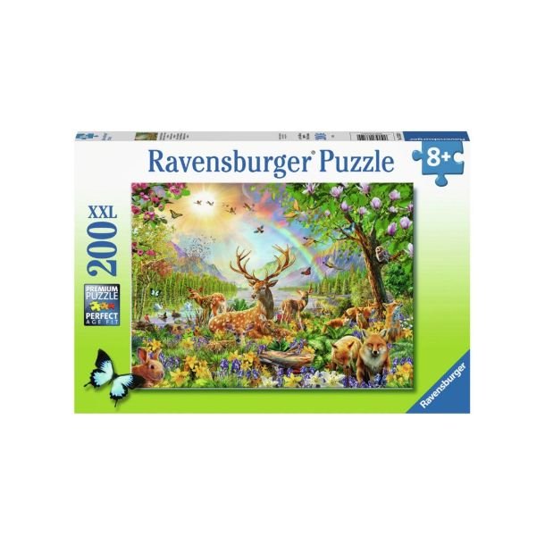 Ravensburger puslespil, 200 brikker med Hjorte