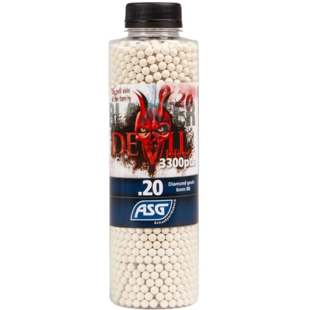Blaster Devil, 0.20g, airsoft BB, 3300 pcs. bottle