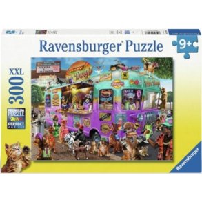 Ravensburger puslespil - 300 brikker med Hot Diggity Dogs
