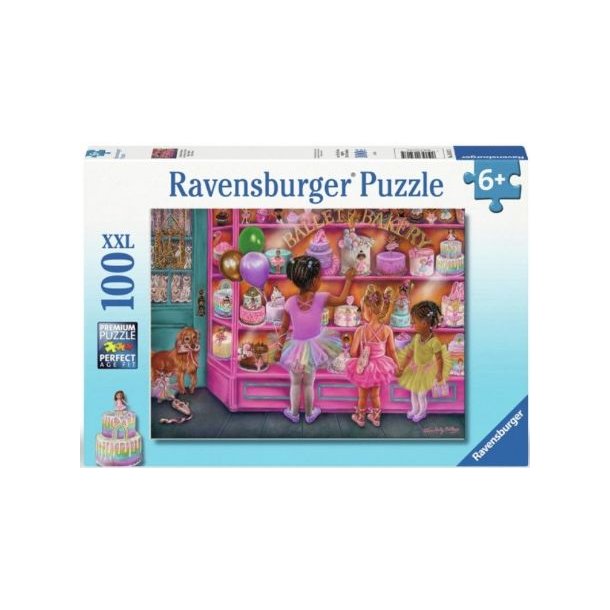Ravensburger puslespil - 100 brikker med Balletbager