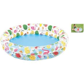 Badebassin m. frugter 122x25cm/ 48