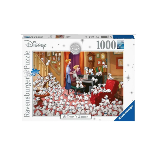 Ravensburger 1000 brk puzzel, 101 dalmatinere collection