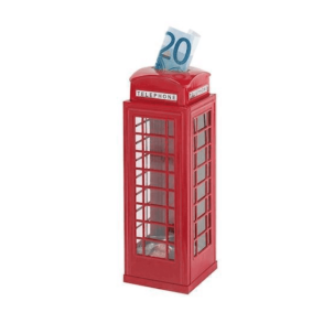 Sparekasse som telefonboks