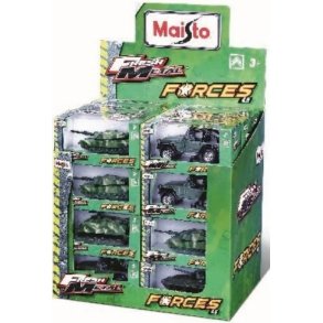MAISTO Military vehicles 4,5'' ass.