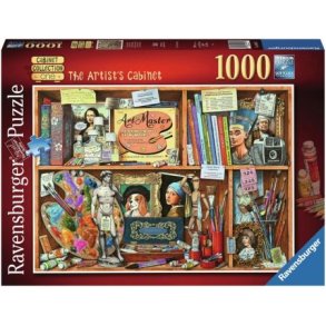 Ravensburger puslespil - 1000 brikker med kunstner tema