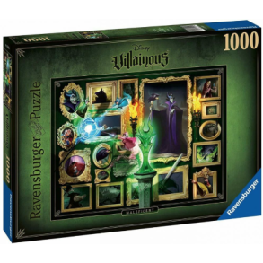 Ravensburger puslespil - 1000 brikker med Disney Villainous: Malificent