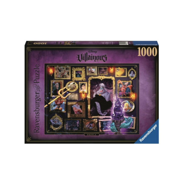 Ravensburger 1000 brk puzzel, Disney villainous, Ursula