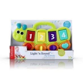 Klorm m/tal & pop up dyr