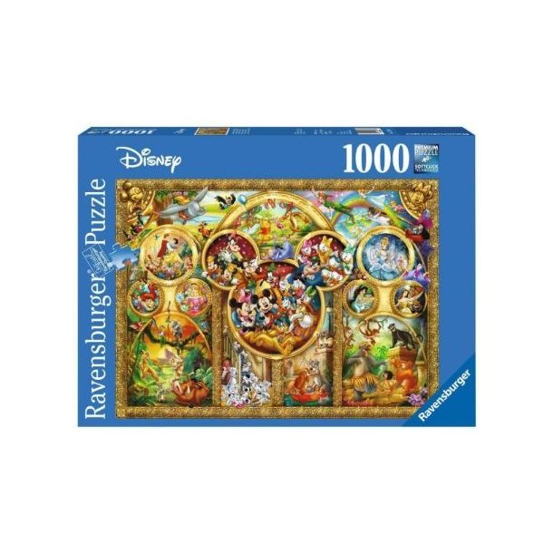 Ravensburger Puzzle The Best Disney Themes 1000p