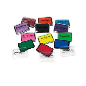Pigment Stamp Pad - 12 forskellige farver