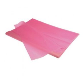 Silkepapir pink 1 stk