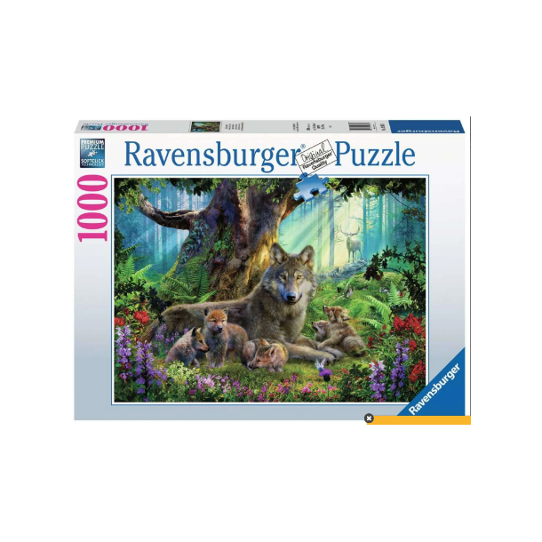 Ravensburger - Wolves in the forest, 1000