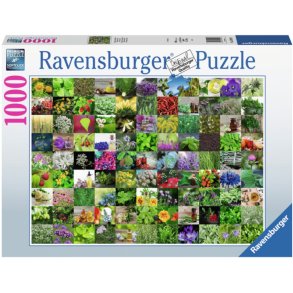 Ravensburger puslespil - 1000 brikker med 99 urter og kryderier