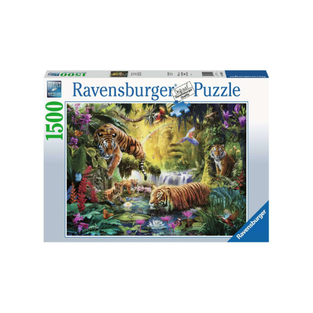 Ravensburger Tranquil tigers 1500