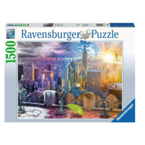 Ravensburger puslespil - 1500 brikker med seasons of new york