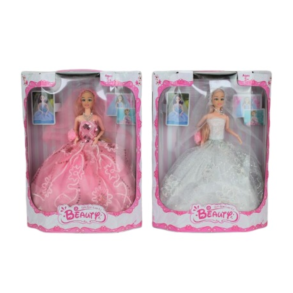 Dukke med kjole Qin Qin lou li beauty